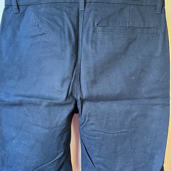 Old Navy Boys/Unisex Navy Chino Shorts Size 12 - Picture 5 of 5